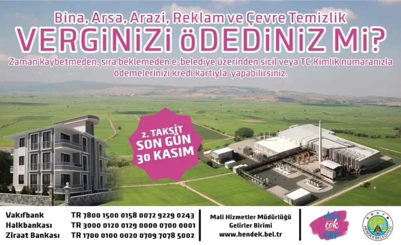 Haber: Emlak Vergisinde İkinci Dönem Ödemeleri Başladı - Öne Çıkan