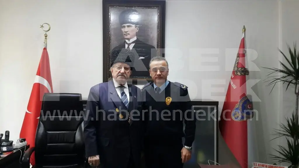 Haber: Çürüksulu İlçe Emniyet Müdürü İlhan’ı Ziyaret Etti - Galeri-1