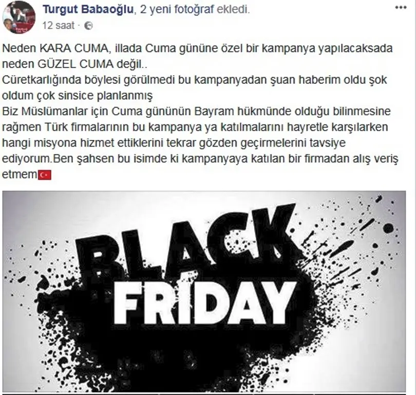 Haber: MHP İlçe Başkanı Babaoğlu’ndan Kara Cuma Çıkışı - Galeri-1