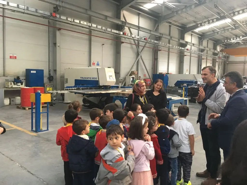 Haber: Yenimahalle Anaokulu Fabrika gezi düzenledi. - Galeri-1