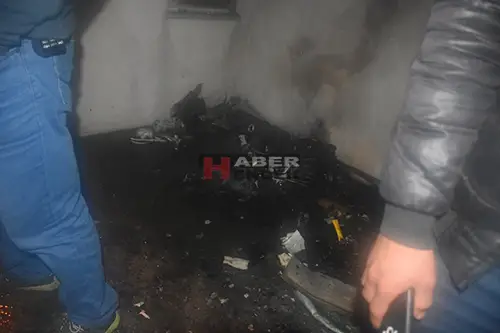 YANGIN BÜYÜMEDEN SÖNDÜRÜLDÜ