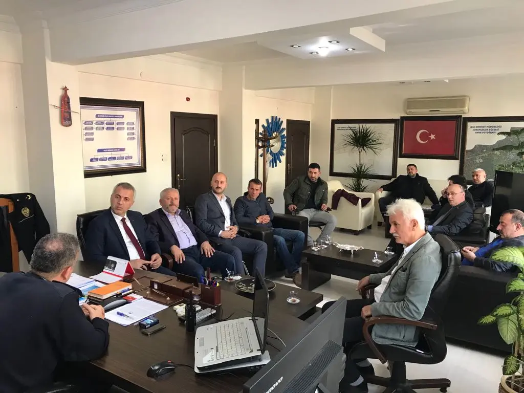 Haber: MHP Heyeti İlçe Emniyet Müdürünü Ziyaret Etti - Galeri-1