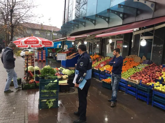 Kaldırım İşgali Ve Dilencilere Geçit Yok