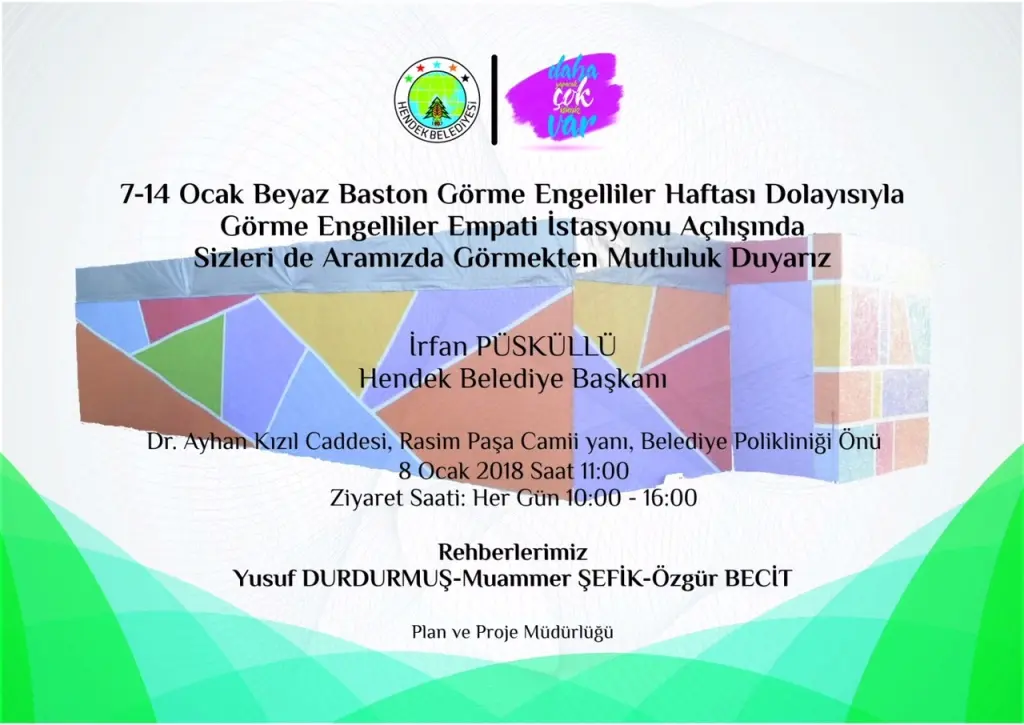 Haber: Hendek’te Empati İstasyonu Açılıyor - Galeri-1