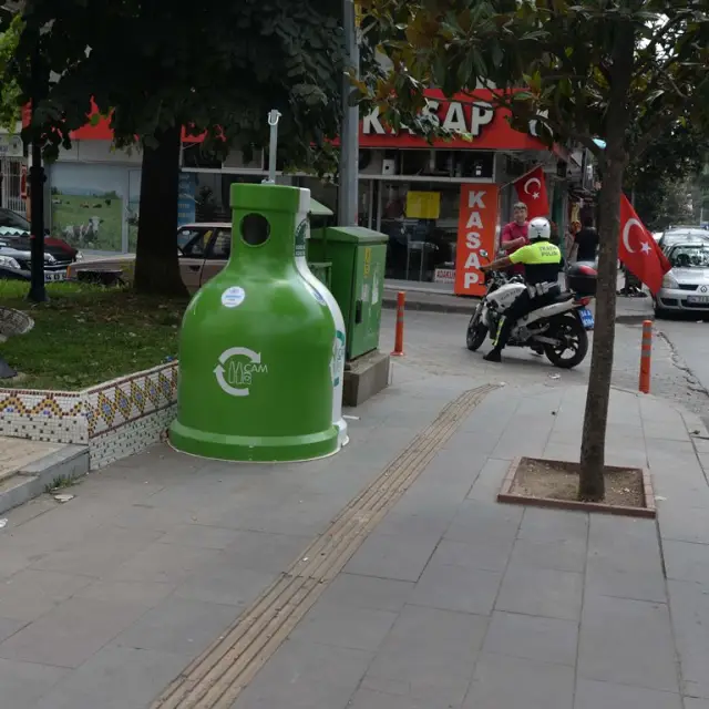 Hendek’te 2017 yılında 687 ton cam atık toplandı