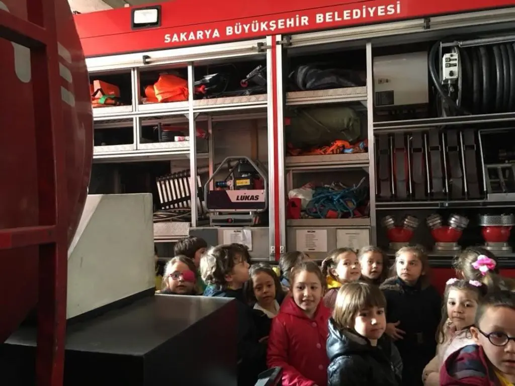 Haber: Pırıltı Anaokulu Öğrencileri İtfaiyeyi Gezdi - Galeri-3