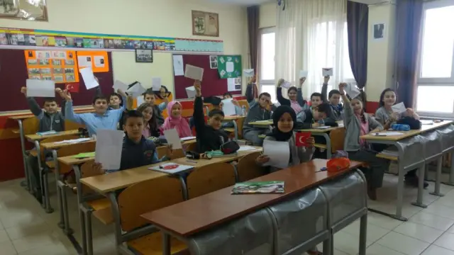 Kazımiye Cumhuriyet Ortaokulu Öğrencileri Afrin’deki Mehmetçiğimize Moral Mektubu Yolladı