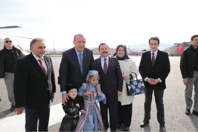 Sakal Cumhurbaşkanını Karşılamada Yerini Aldı