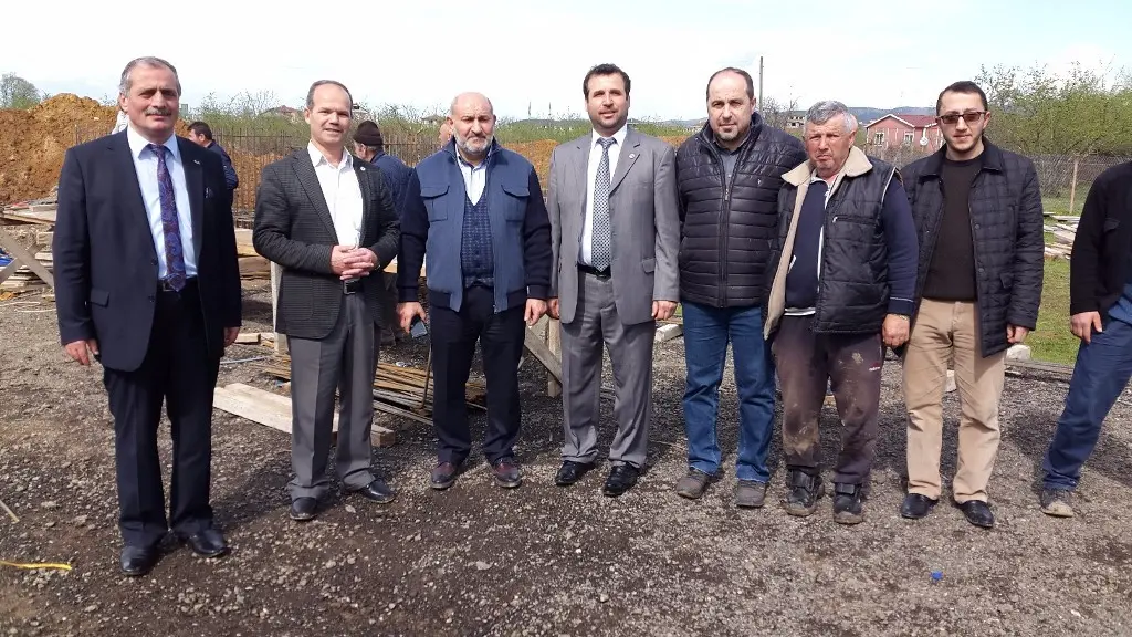 Haber: Yenimahalle Cami Temel Atma Töreni Yapıldı - Galeri-1