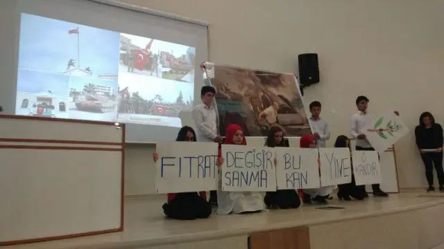 Akşemsettin Mesleki ve Teknik Anadolu Lisesi Çanakkale Zaferini Kutladı