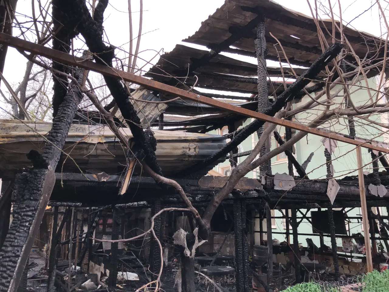 Haber: HENDEK’TE İKİ KAFE YANARAK KÜL OLDU - Galeri-1