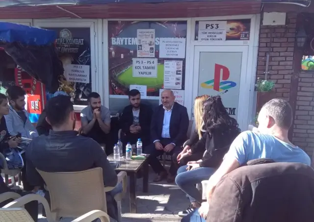 Başkan Püsküllü’den Yangın Yerine Ziyaret