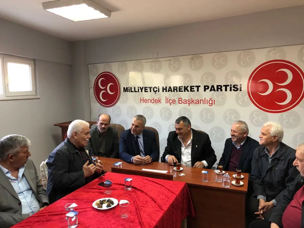 Haber: Muhtarlar MHP’yi Ziyaret Etti - Galeri-1
