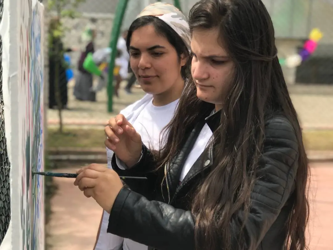 Haber: Özel Çocuklar özgürce boyama yaptılar - Galeri-4