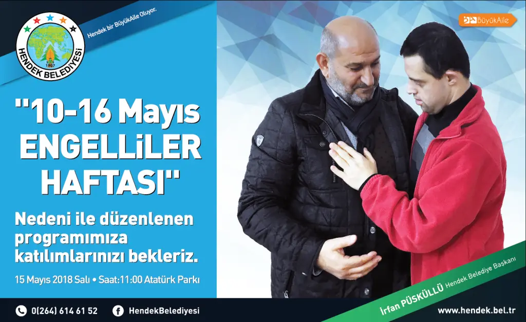 Haber: Hendek’te Engelliler Şenliği - Öne Çıkan