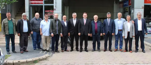 MHP'li adaylar Bülbül ve Eroğlu Hendek'teydi