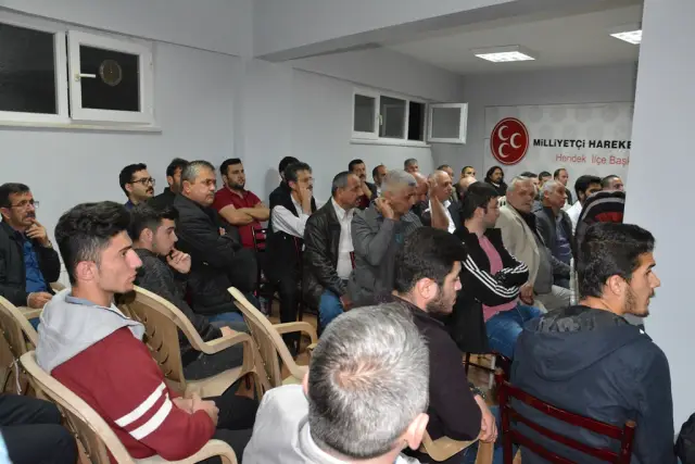 MHP’de Sandık Görevlilerine Eğitim Verildi