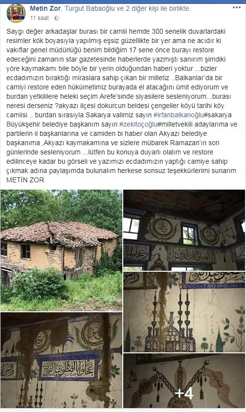 Haber: Hendek’li Esnaf 300 Yıllık Camiye Sahip Çıkılmasını İstedi - Galeri-6