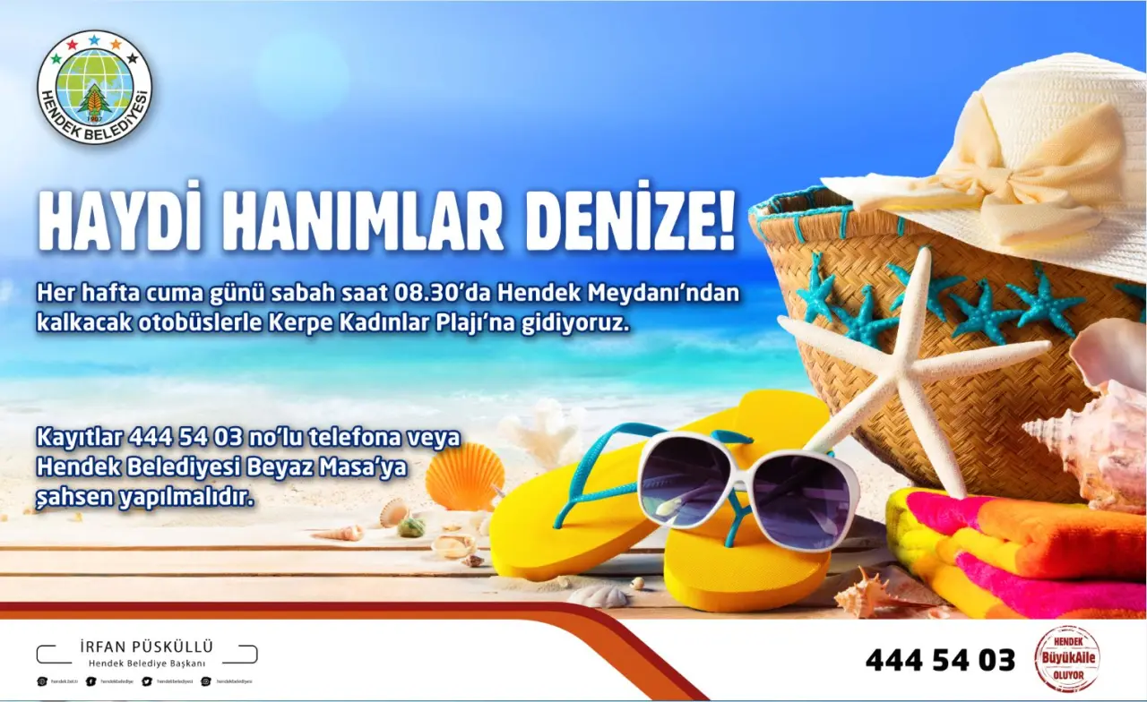 Haber: Kadınlar plajına ücretsiz servis - Öne Çıkan