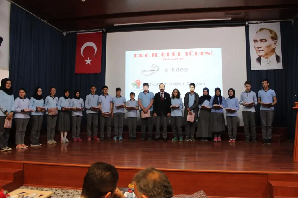 Haber: İmam Hatip Ortaokulu e-edep Projesinde İkinci Oldu - Galeri-3