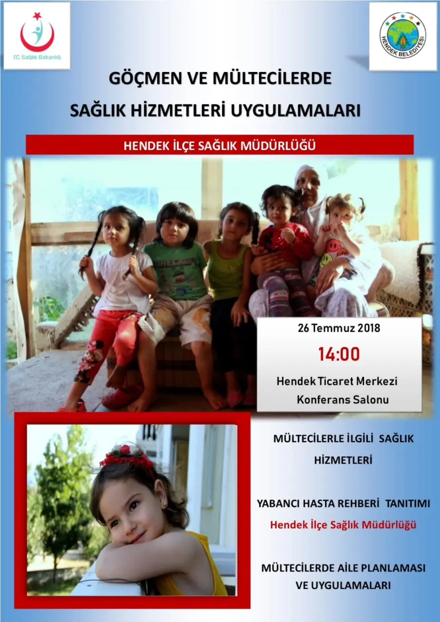 Haber: İlçe Sağlık Müdürlüğü Göçmen ve Mültecilere Konferans Verecek - Galeri-1