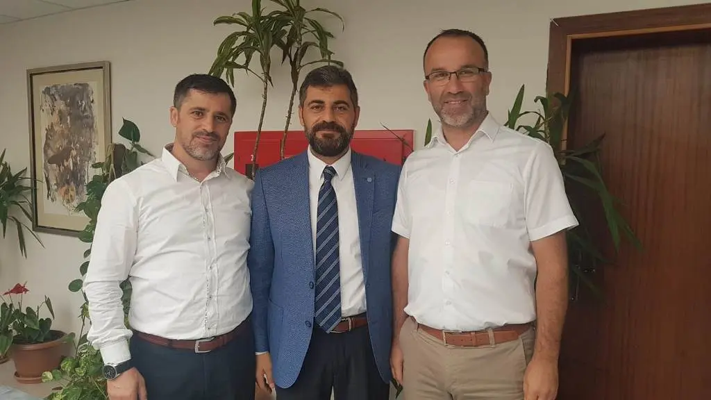 Haber: Sofu Rektör ve Rektör Yardımcılarını Ziyaret Etti - Galeri-2