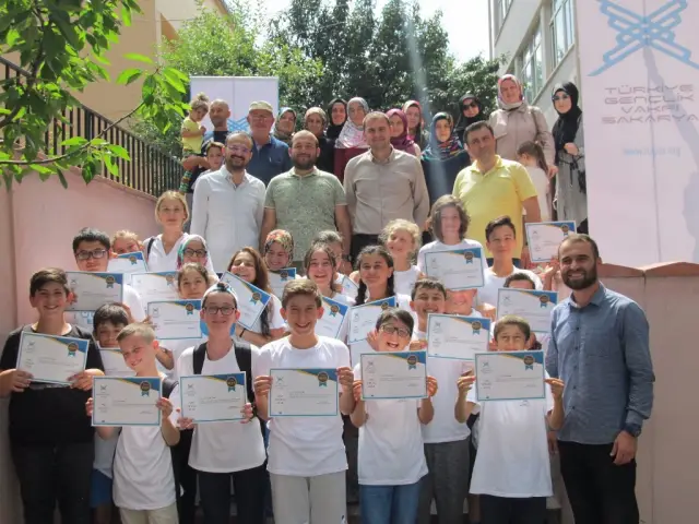 TÜGVA Hendek Yaz Okulundan Güzel Kapanış