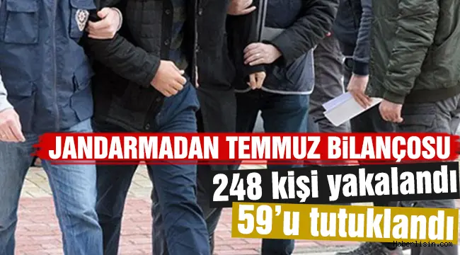 Haber: Jandarma’nın Temmuz Bilançosu - Öne Çıkan