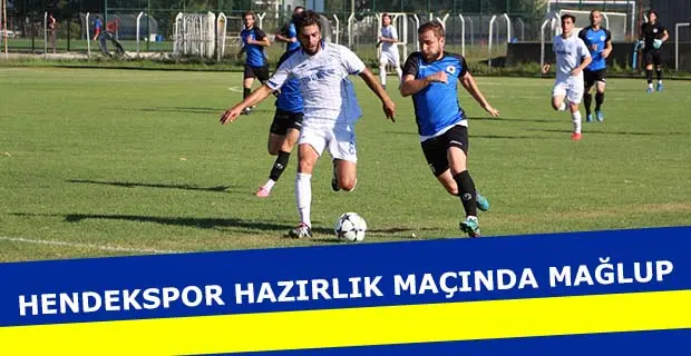 Haber: Hendekspor İlk Hazırlık Maçında Mağlup - Öne Çıkan