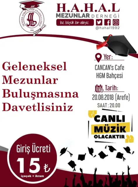 HAHAL MEZUNLARI BULUŞUYOR