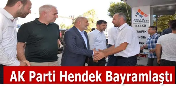 AK Parti Hendek Bayramlaştı