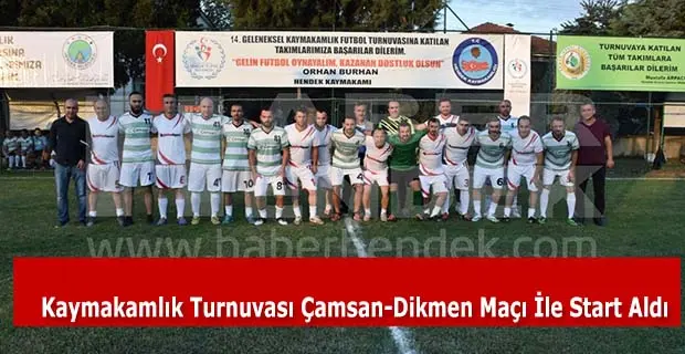Haber: Kaymakamlık Turnuvası Başladı - Öne Çıkan