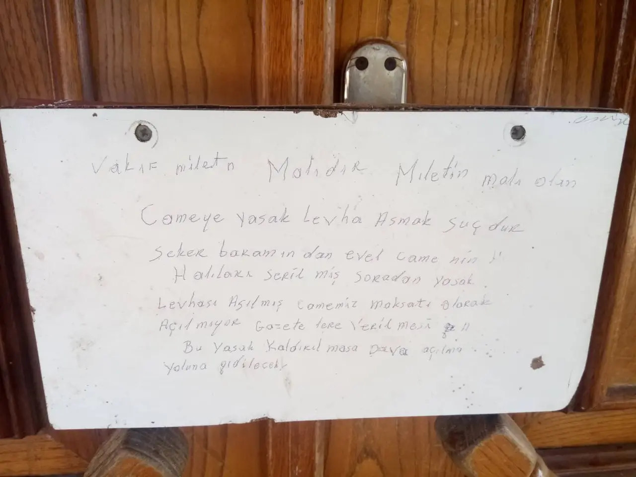 Haber: Cami Cemaati İsyan Etti - Galeri-1