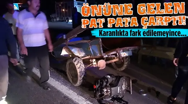 Haber: ÖNÜNE GELEN PAT PATA ÇARPTI! - Öne Çıkan