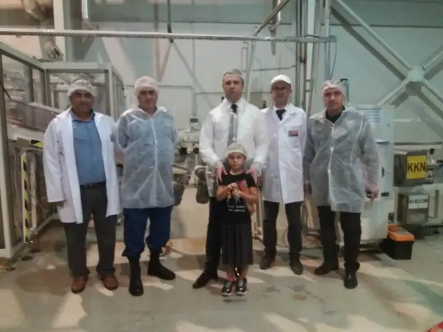 Kaymakam Burhan Makarna Fabrikasını Ziyaret Etti