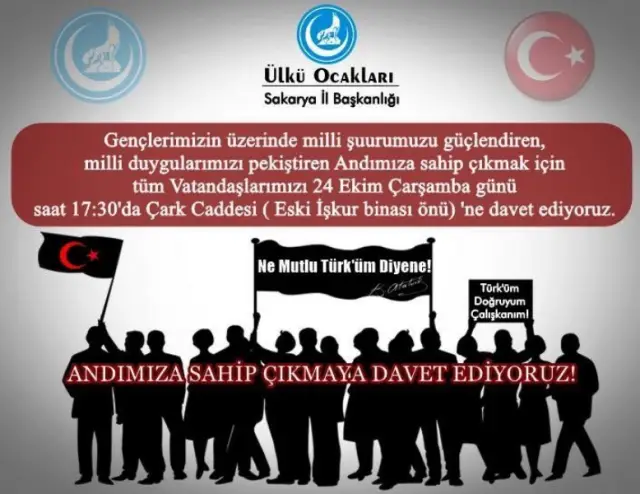 Ülkücüler Andımıza Sahip Çıkmak İçin Toplanıyor