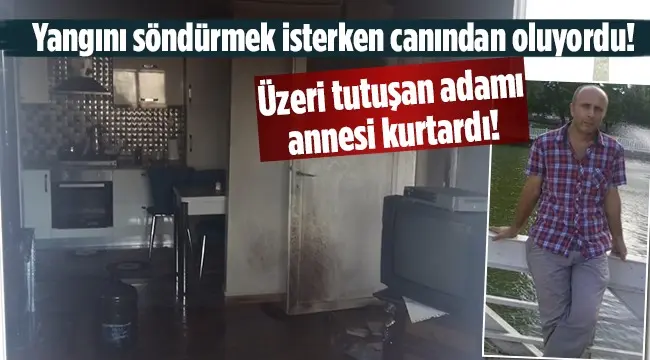 Haber: Yangını söndürmek isterken canından oluyordu - Öne Çıkan