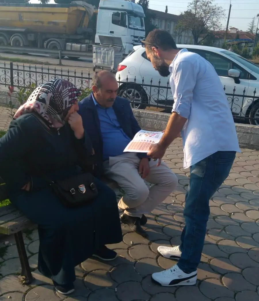 Haber: Ülkücüler Lösemili Çocuklar Haftasında Broşür Dağıttı - Galeri-5