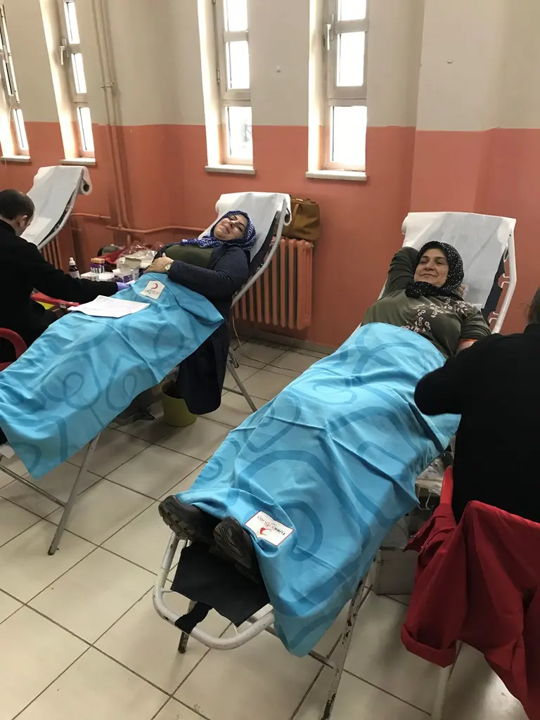 Haber: Şehit Ali gaffar Okkan Ortaokulundan Kan Bağışı - Galeri-2