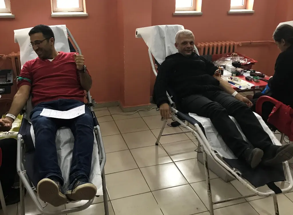 Haber: Şehit Ali gaffar Okkan Ortaokulundan Kan Bağışı - Galeri-1
