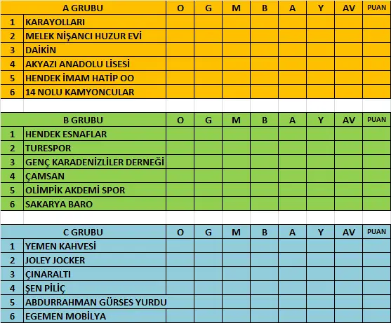 Voleybol Turnuvası Başlıyor