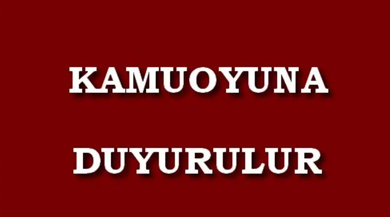 Haber: Kamuoyuna Duyurulur - Öne Çıkan