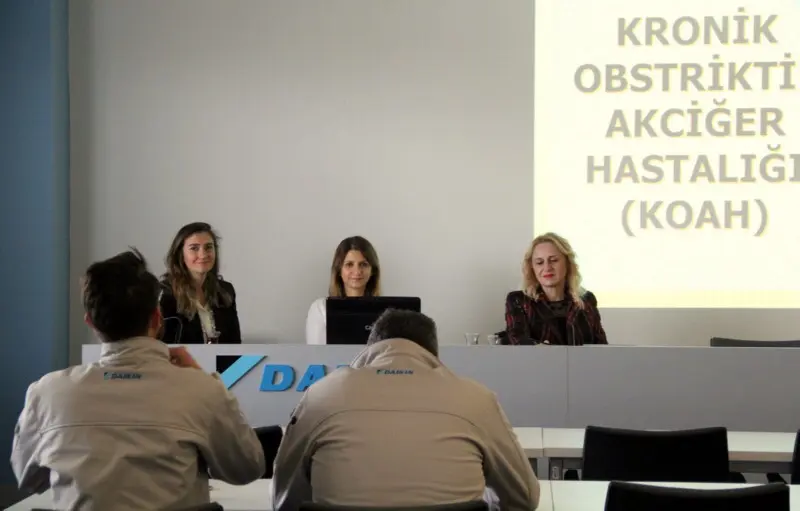 Haber: Hendekte Fabrika işçilerine KOAH eğitimi - Galeri-2
