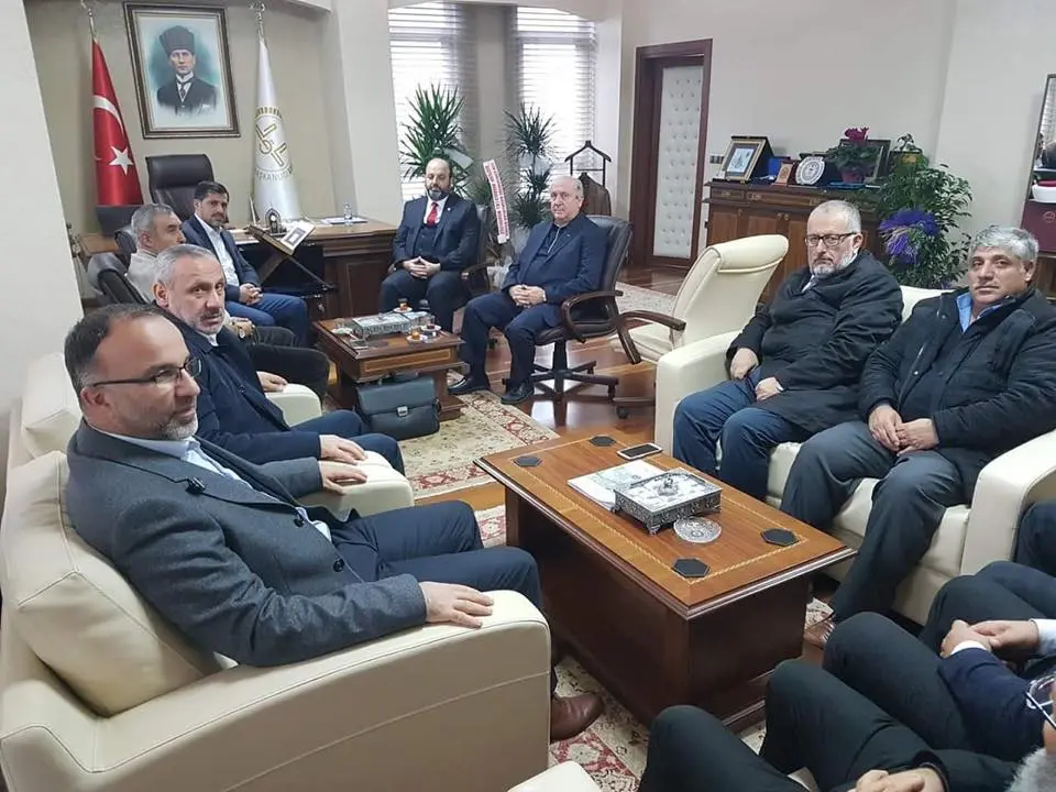 Haber: Sofu ve Ekibi Vali ile İl Müftüsünü Ziyaret Etti - Galeri-1