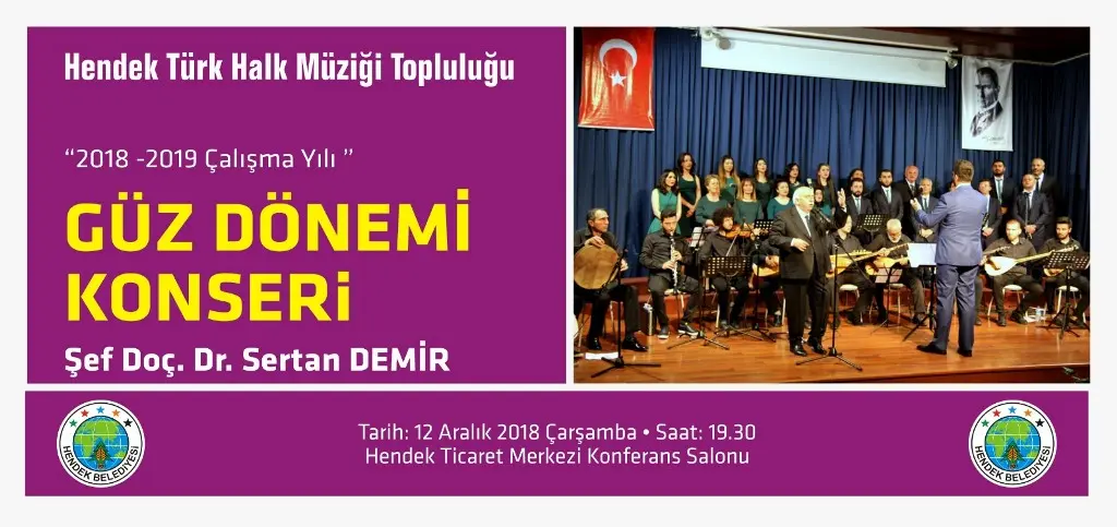 Haber: Hendek’te Türk Halk Müziği Konseri - Öne Çıkan