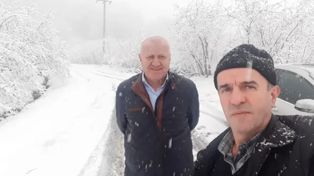 Bakacak’ta Kar 30 cm'i geçti