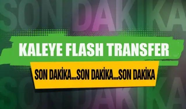 Hendekspor’da Kaleye Flash İsim
