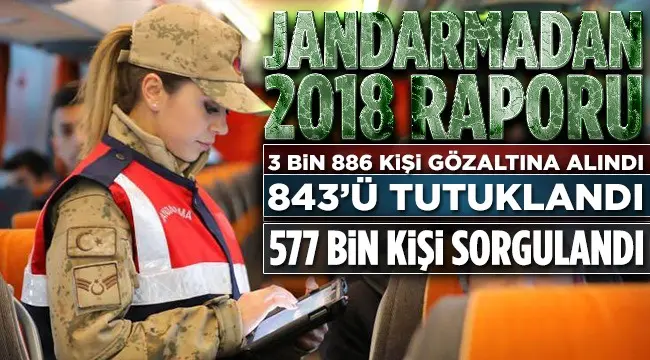 Haber: JANDARMADAN 2018 RAPORU - Öne Çıkan