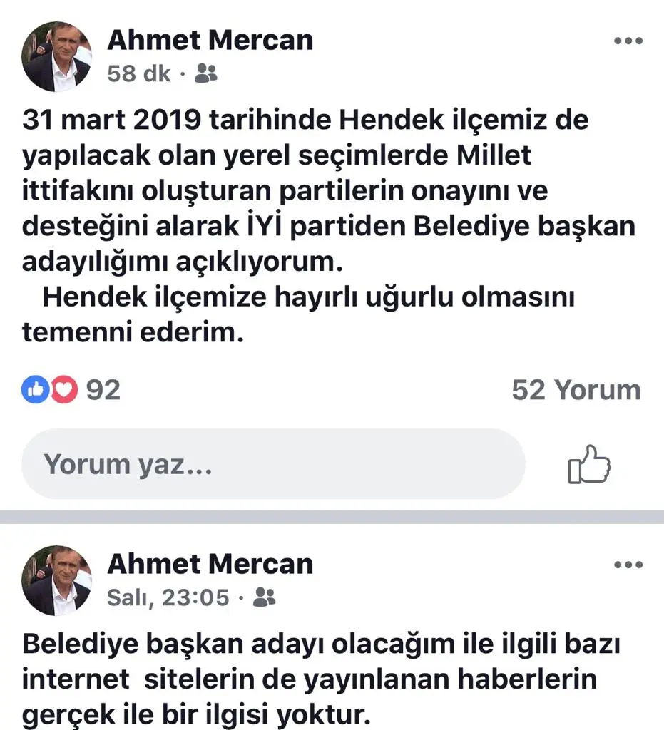 Haber: Mercan Aday Olduğunu Açıkladı - Galeri-1