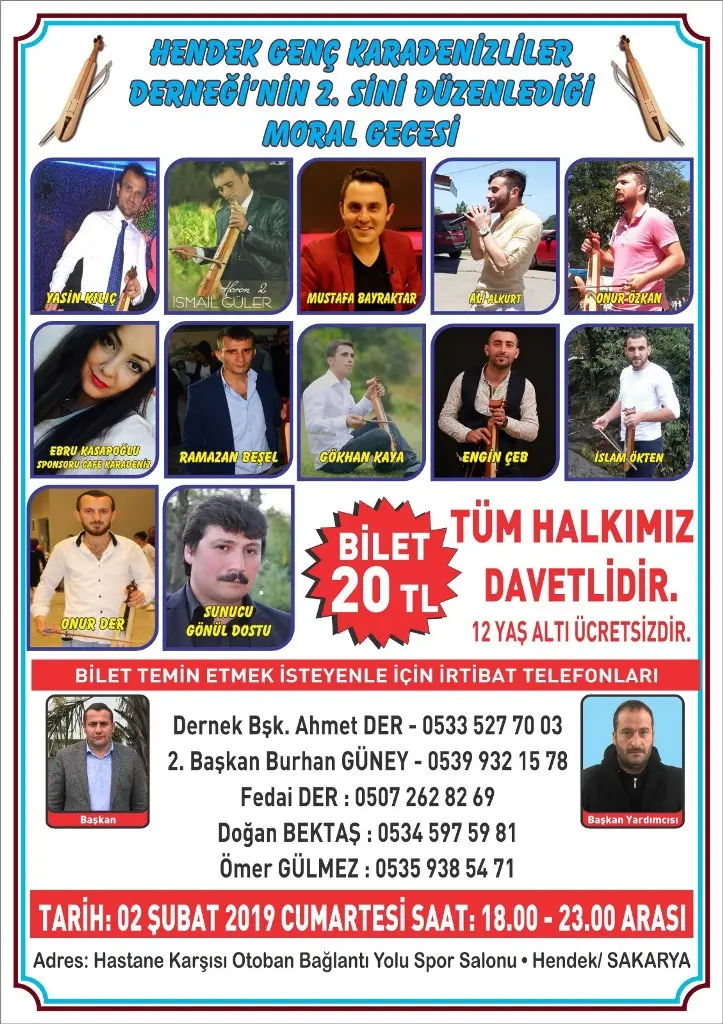 Haber: Moral Gecesine Davet - Öne Çıkan
